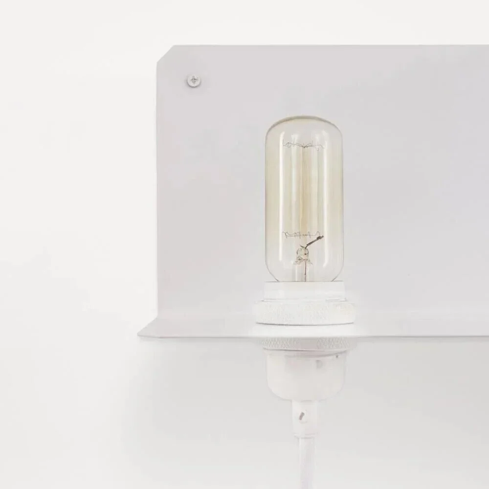 FRAMA (Copenhagen) 90° Matte White Wall Fixture Book Shelf Lamp Light